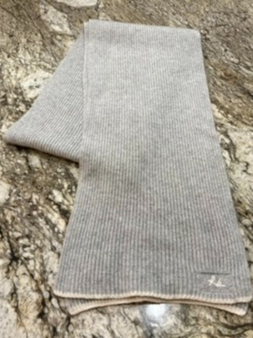 Rag & Bone 100% Cashemere Knit Scarf